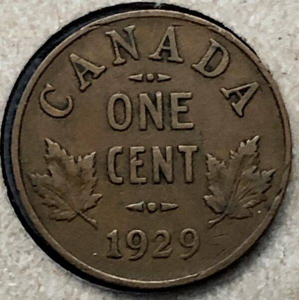 Canada - 1 Cent 1929 - 9 Haut - F-12
