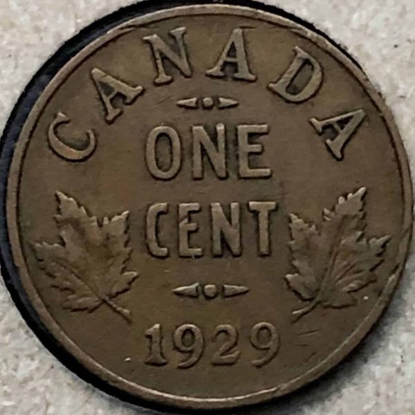 Canada - 1 Cent 1929 - 9 Haut - F-12