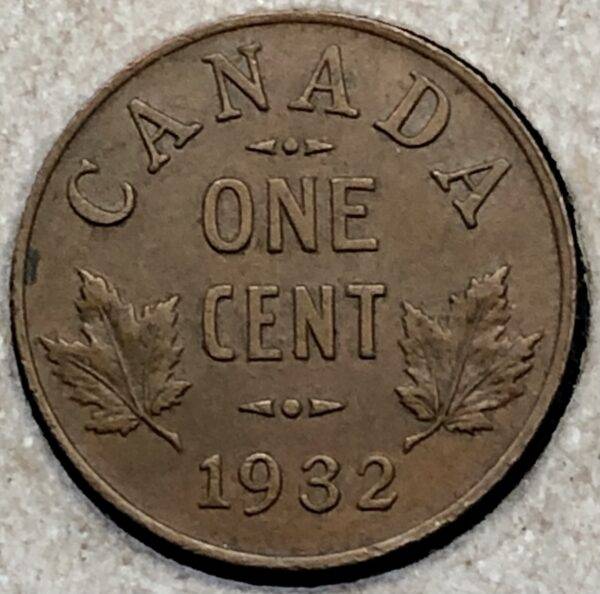 Canada - 1 Cent 1932 - Circulé