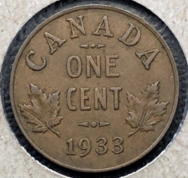 Canada - 1 Cent 1933