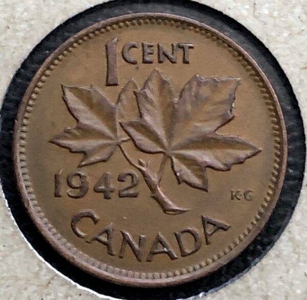Canada - 1 Cent 1942 - Circulé