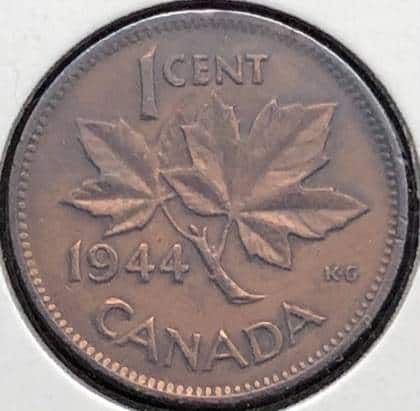 Canada - 1 Cent 1944 - Circulé