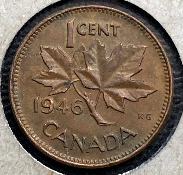 Canada - 1 Cent 1946 - Circulé