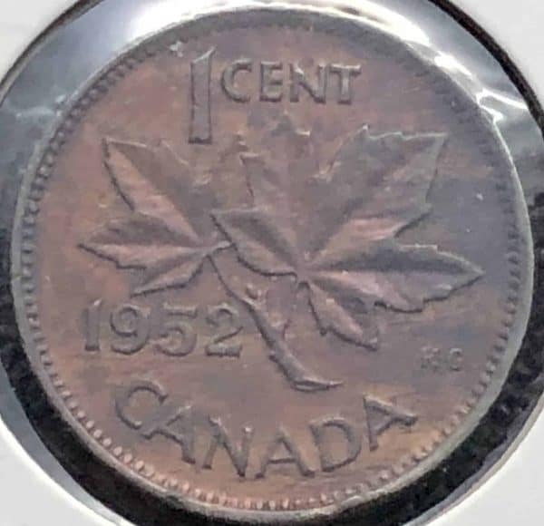Canada - 1 Cent 1952