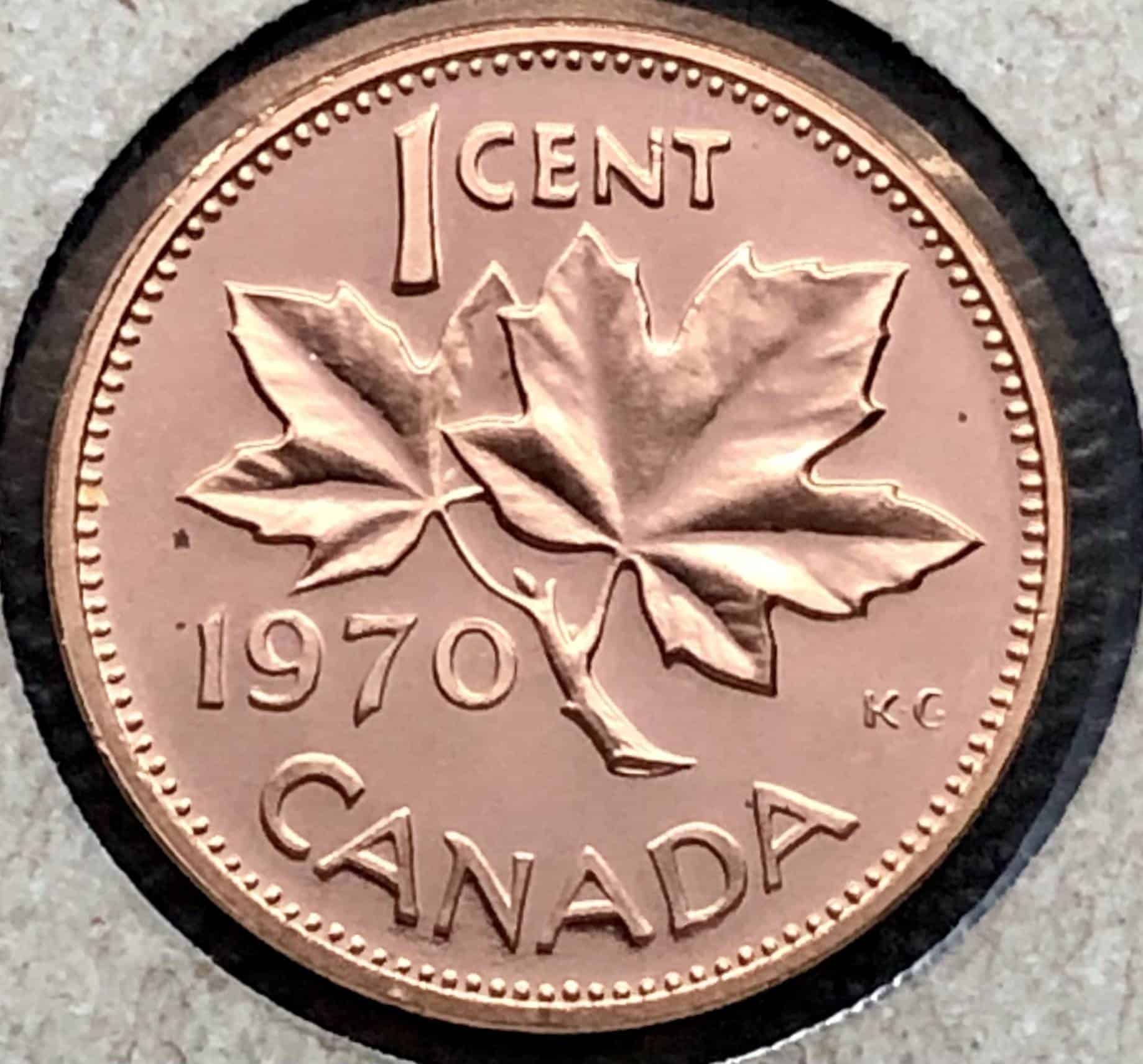 CANADA - 1 Cent 1970