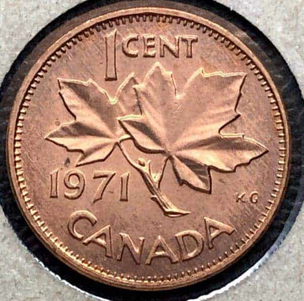 CANADA - 1 Cent 1971