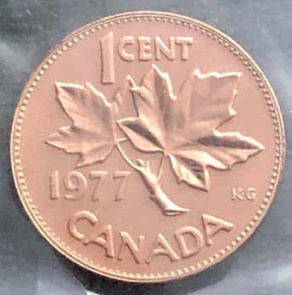 CANADA - 1 Cent 1977