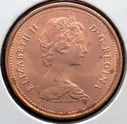CANADA - 1 Cent 1980