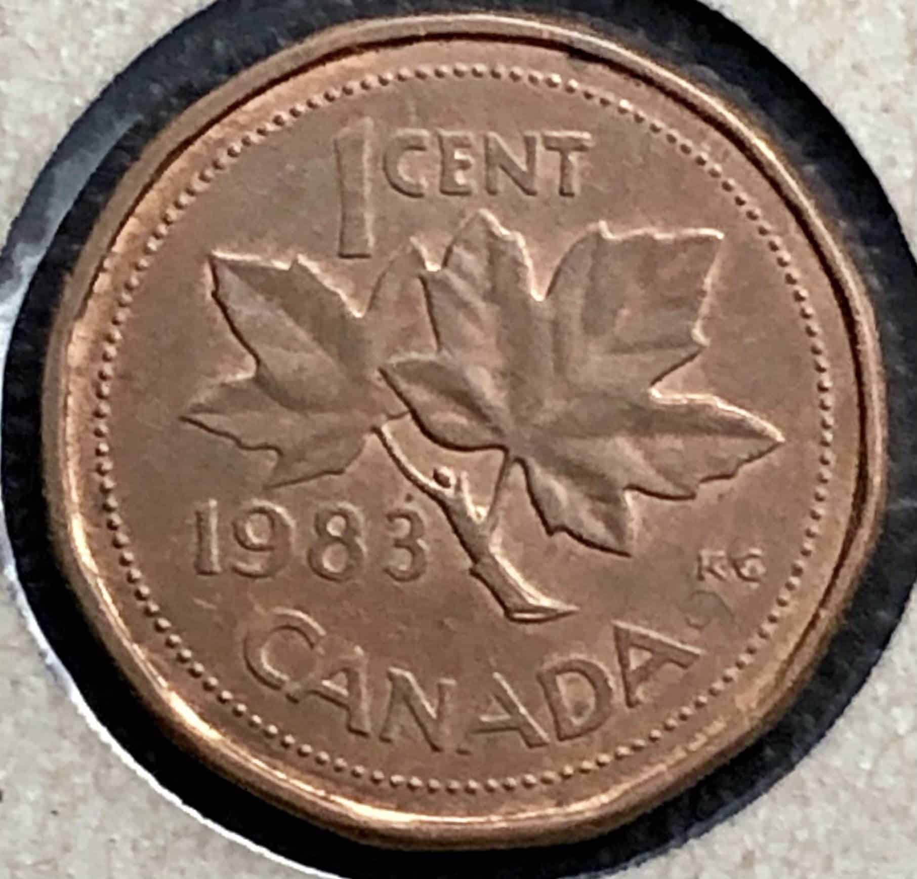 CANADA - 1 Cent 1983