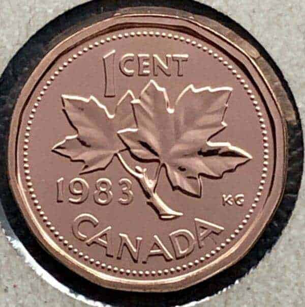 CANADA - 1 Cent 1983