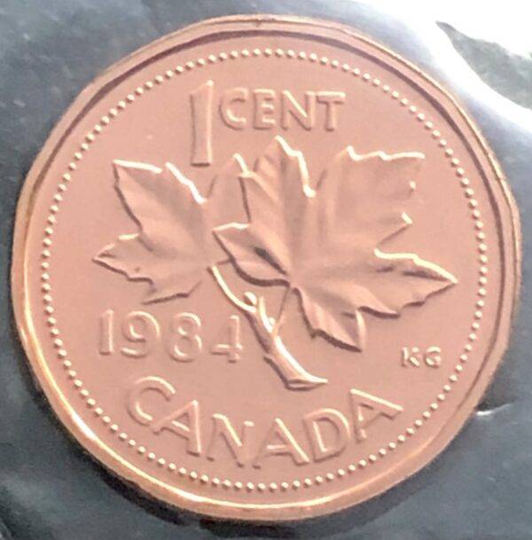 CANADA - 1 Cent 1984