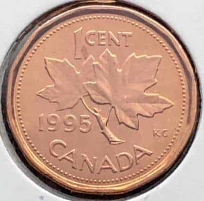 CANADA - 1 Cent 1995