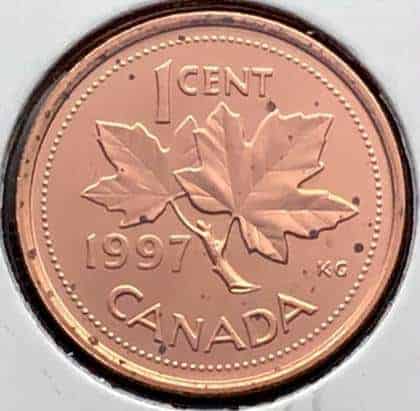 CANADA - 1 Cent 1997