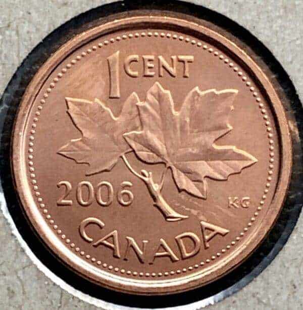 CANADA - 1 Cent 2006P - Magnétique - B.UNC