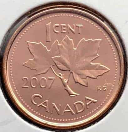 CANADA - 1 Cent 2007 - Magnétique - B.UNC