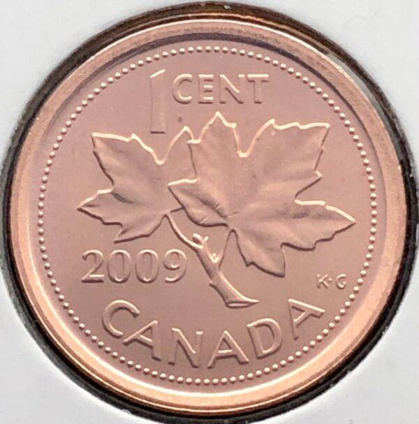CANADA - 1 Cent 2009 - Magnétique - B.UNC