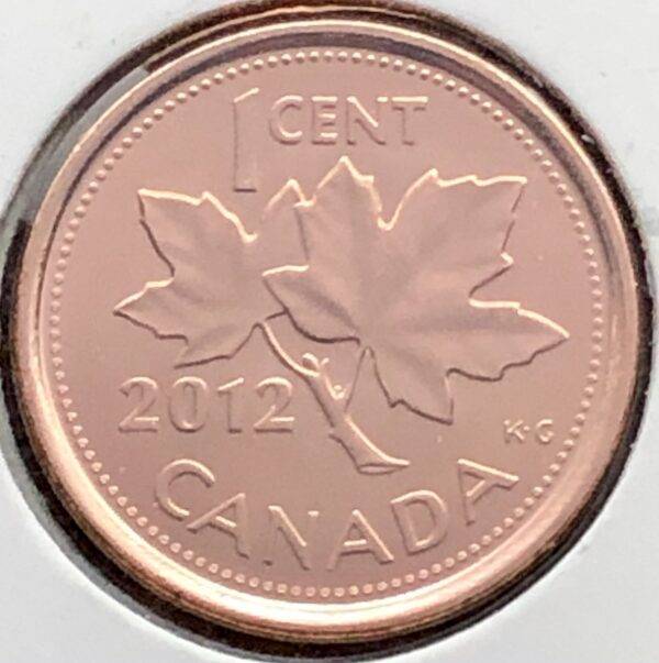 CANADA - 1 Cent 2012 - Magnétique - B.UNC