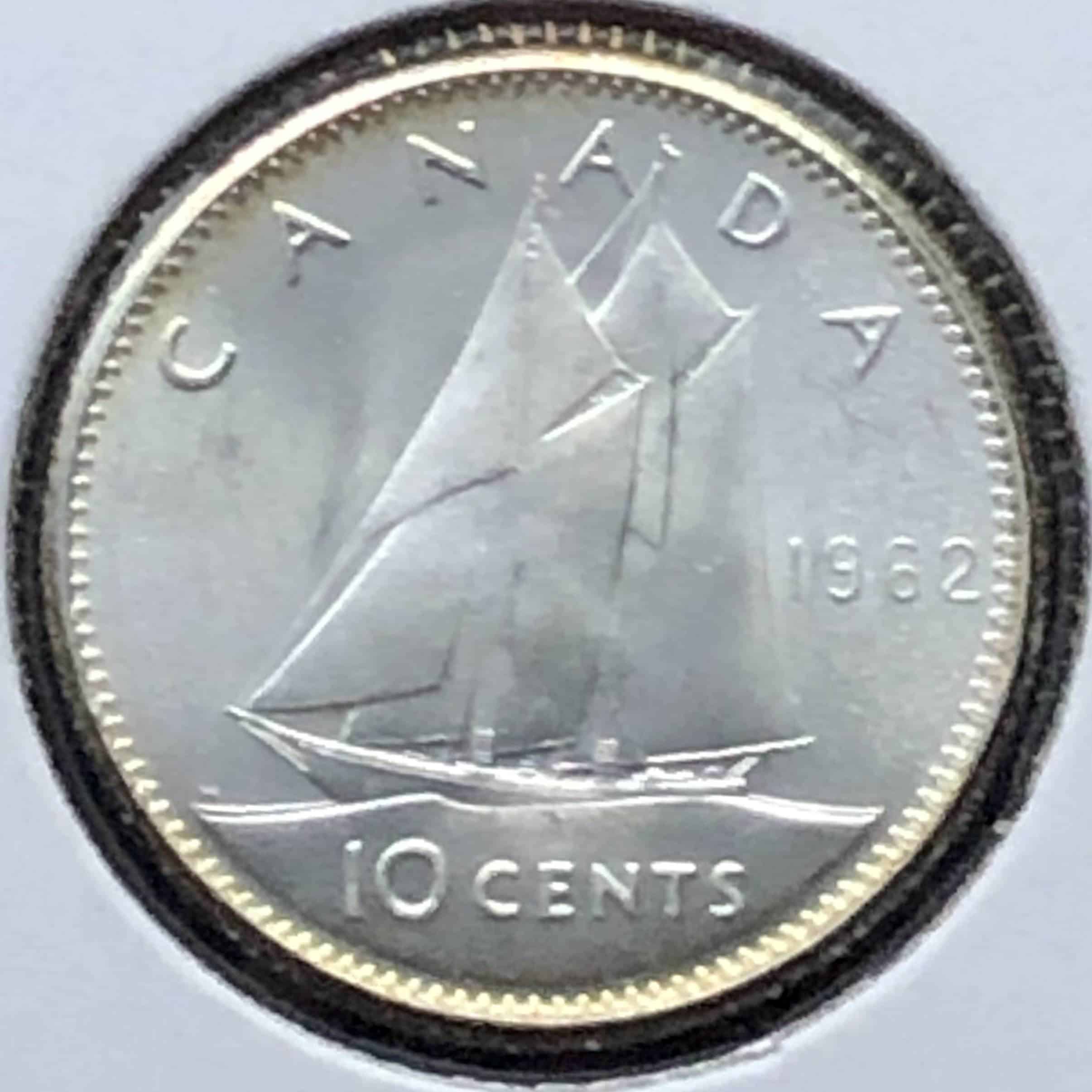 Canada - 10 cents 1962 - B.UNC