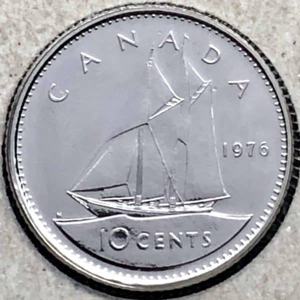 Canada - 10 cents 1976 - B.UNC