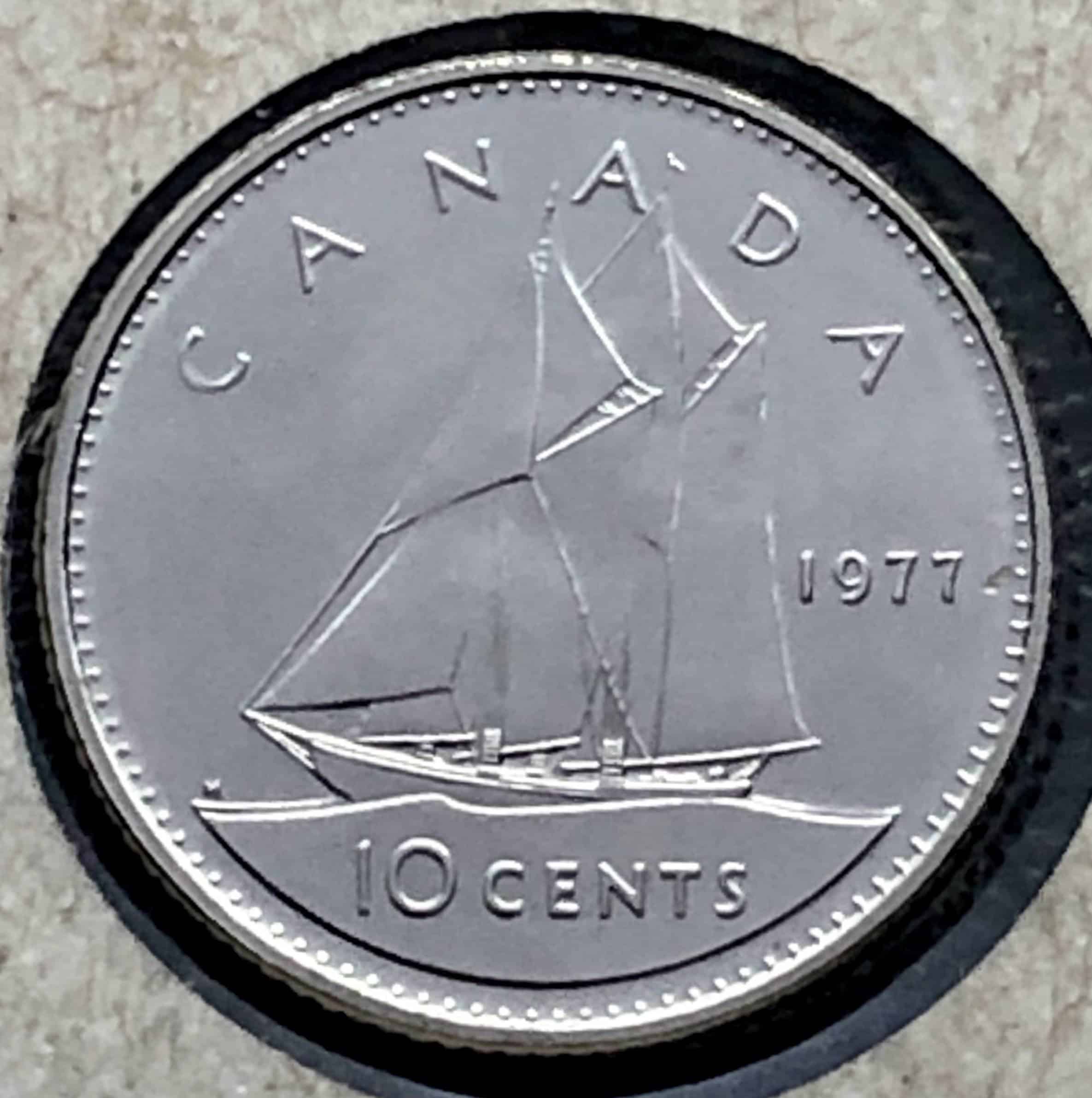 Canada - 10 Cents 1977 - B.UNC