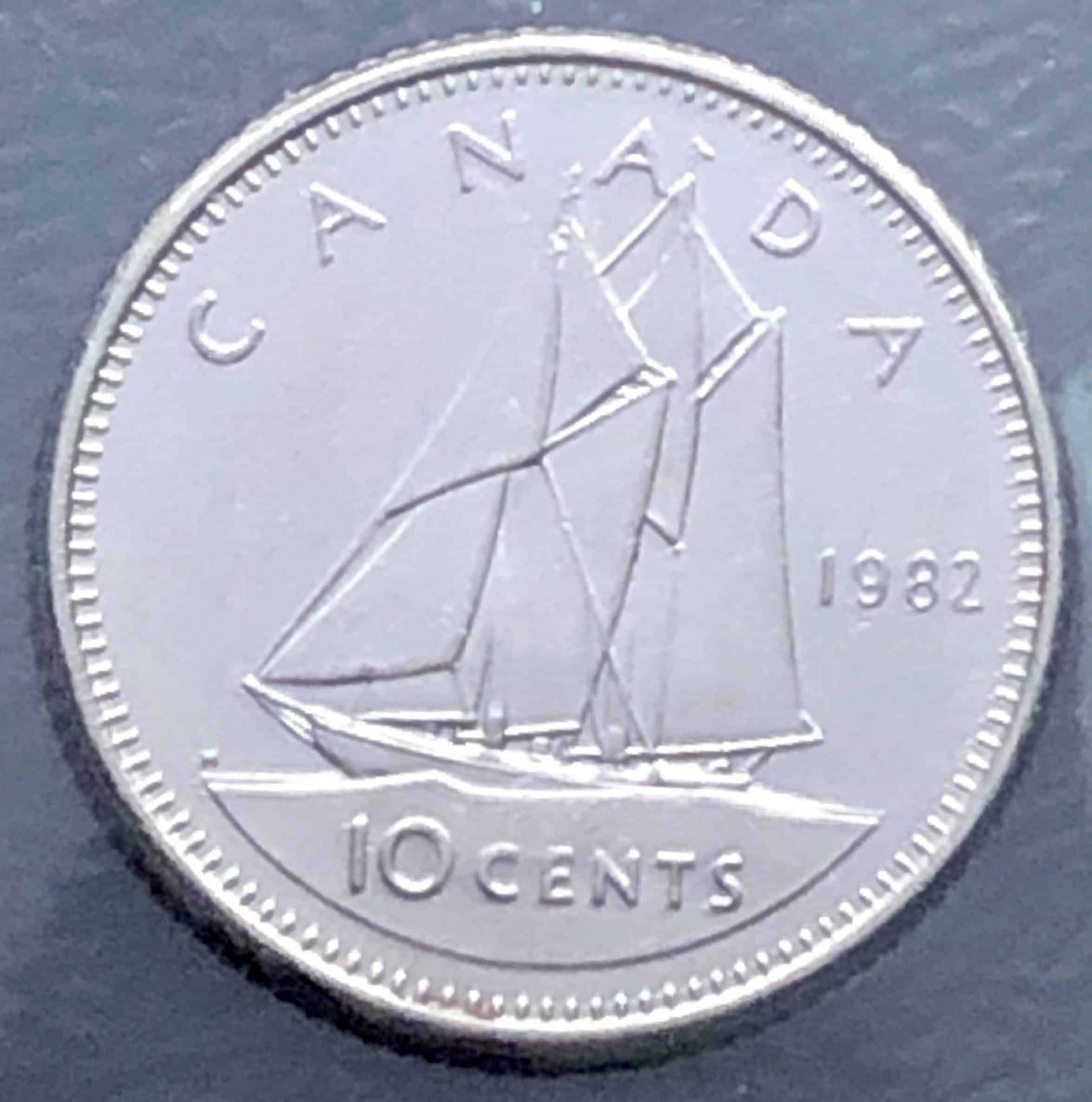 Canada - 10 Cents 1982 - B.UNC