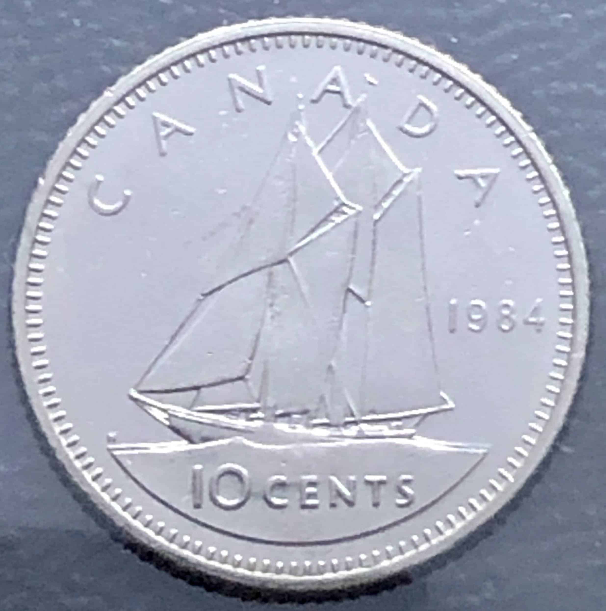 Canada - 10 Cents 1984 - B.UNC