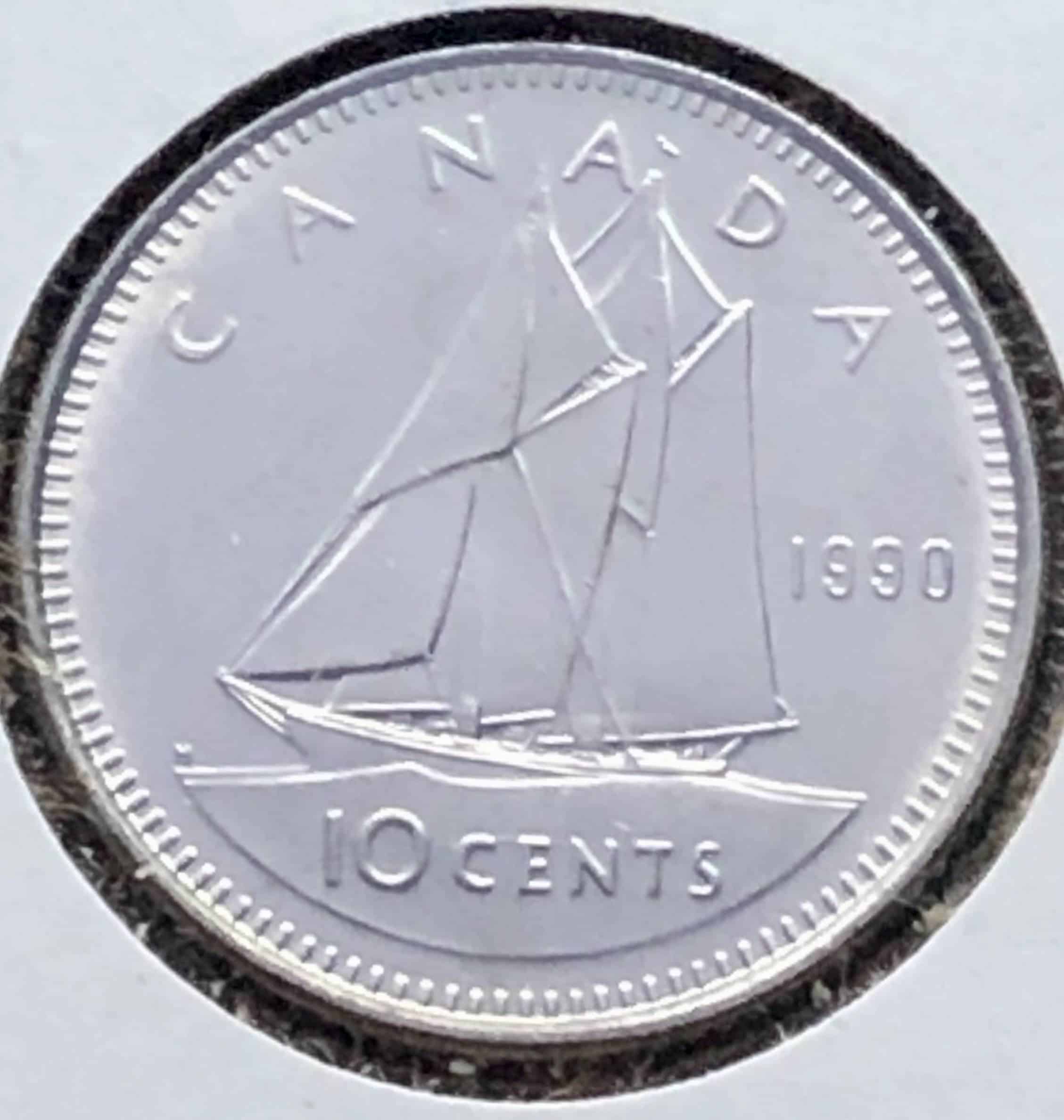 Canada - 10 Cents 1990 - B.UNC