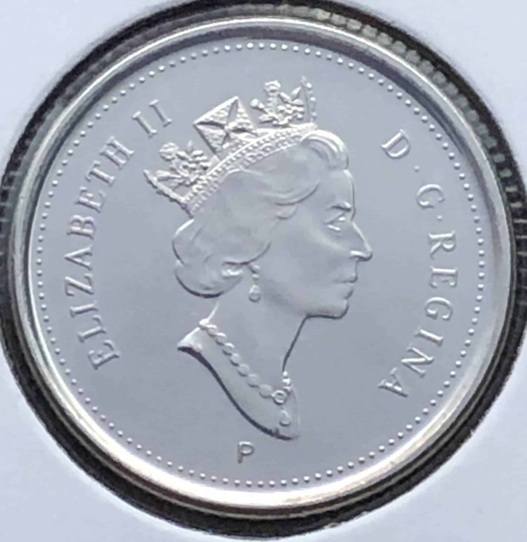 Canada - 10 cents 2003P Ancienne-Éffigie - B.UNC