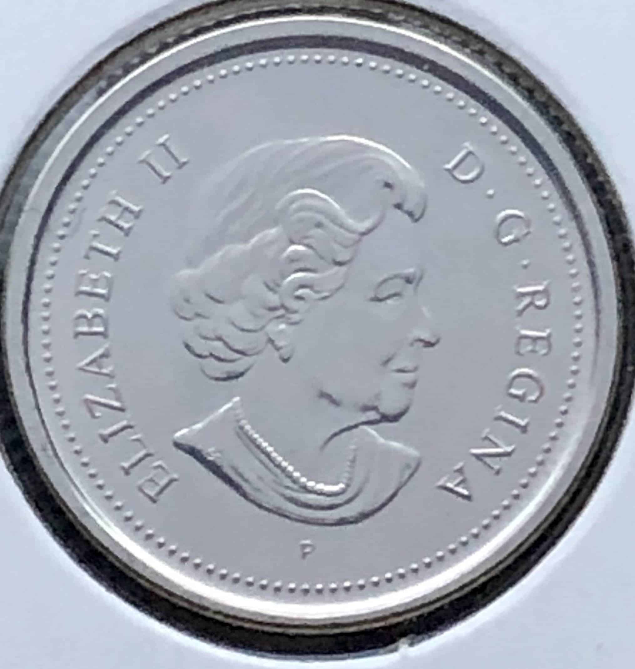 Canada - 10 cents 2003P Nouvelle-Éffigie - B.UNC