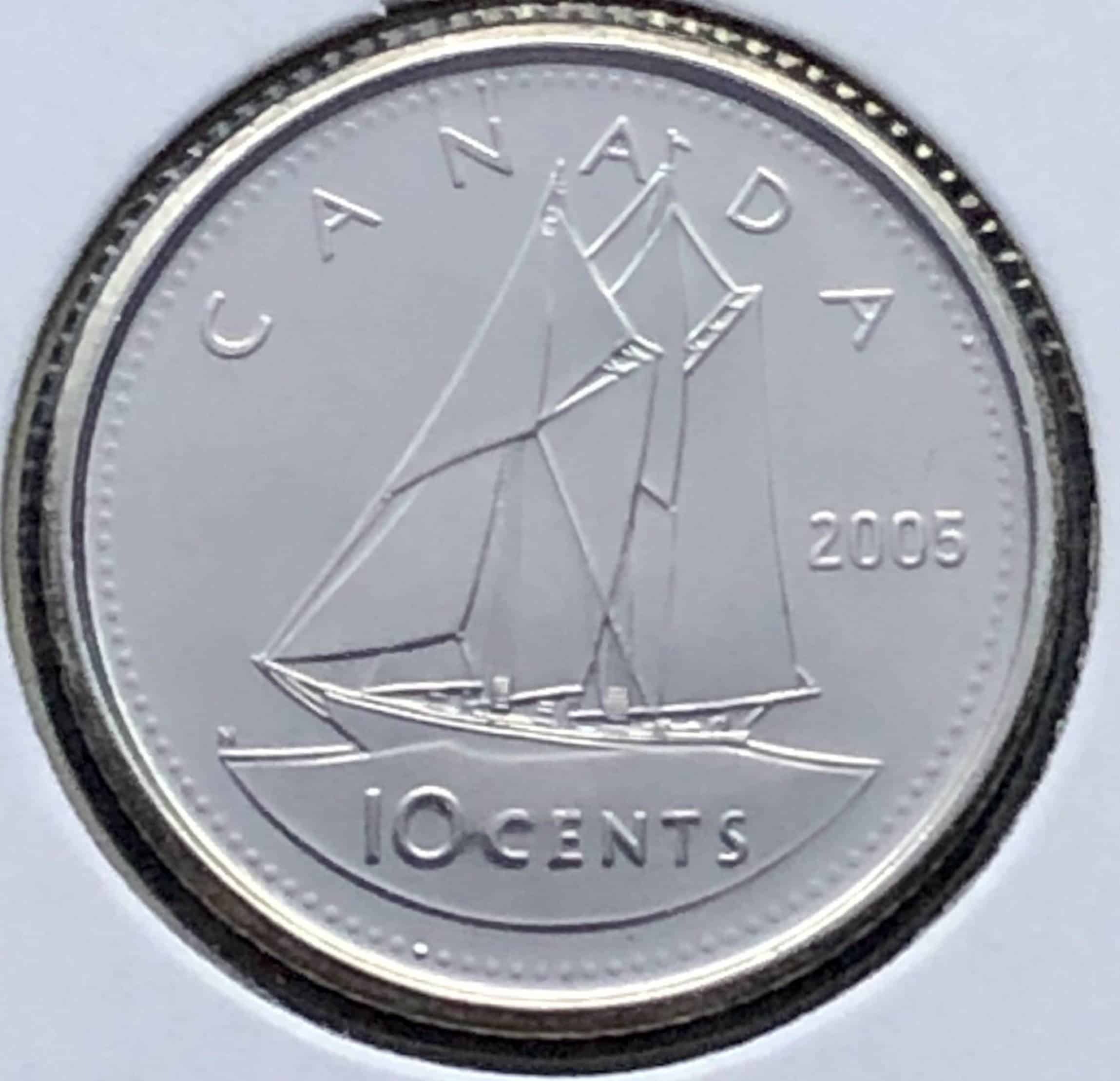 Canada - 10 cents 2005P - B.UNC