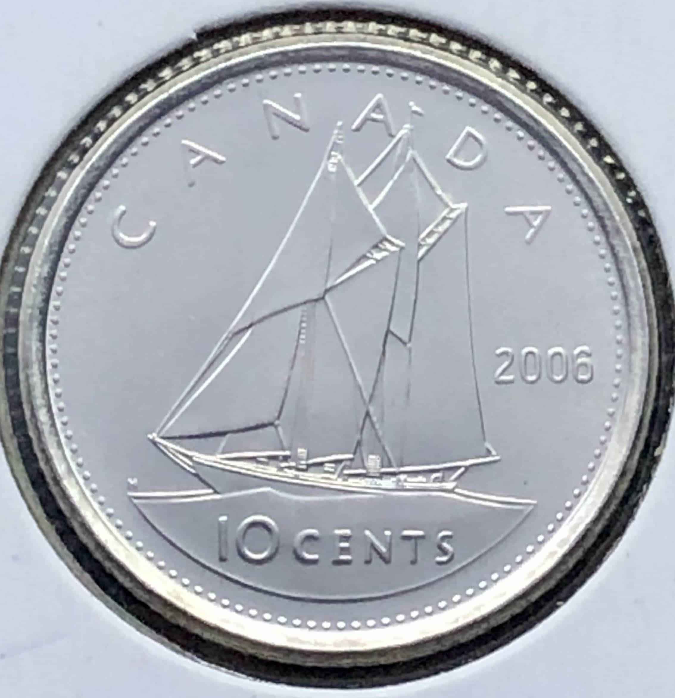 Canada - 10 cents 2006P - B.UNC