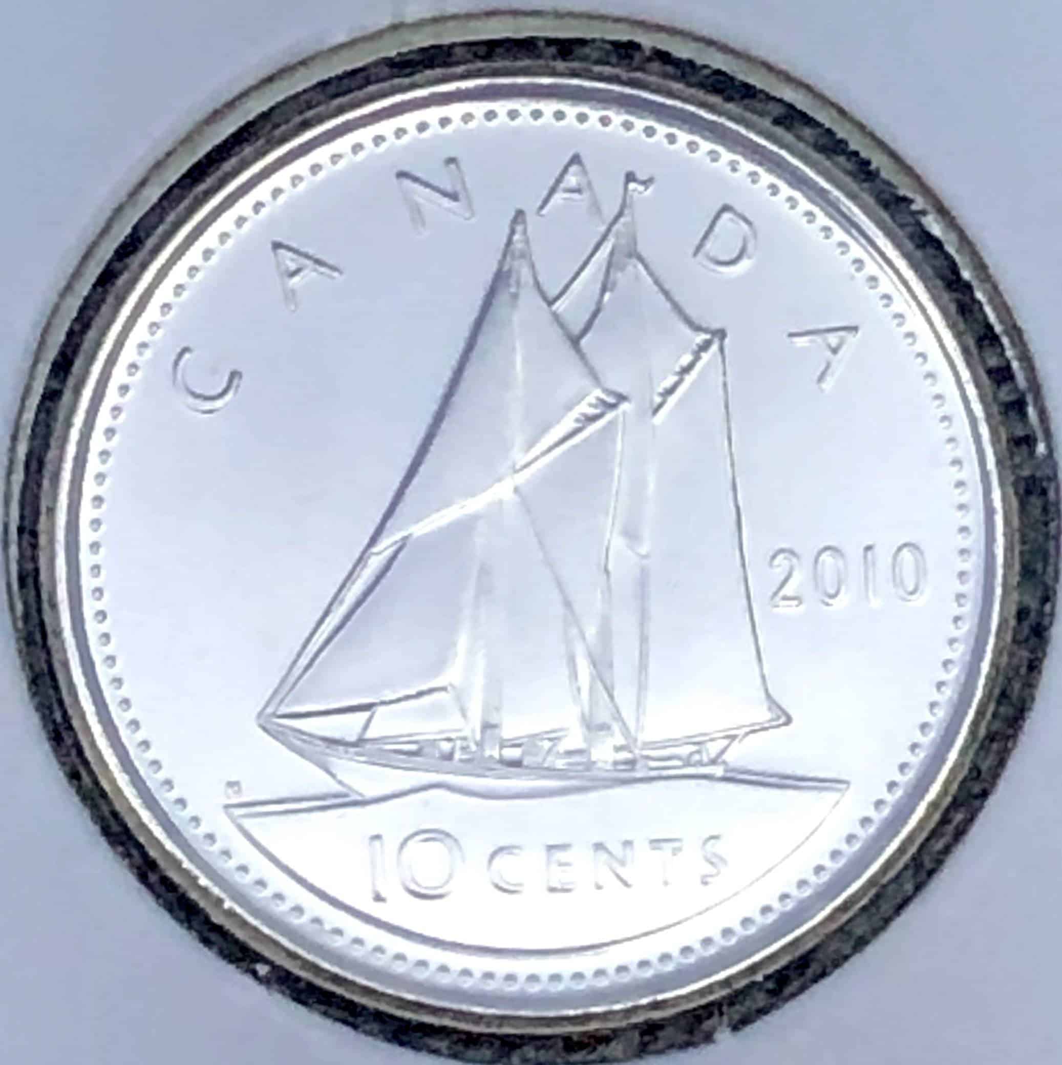 Canada - 10 cents 2010 - B.UNC