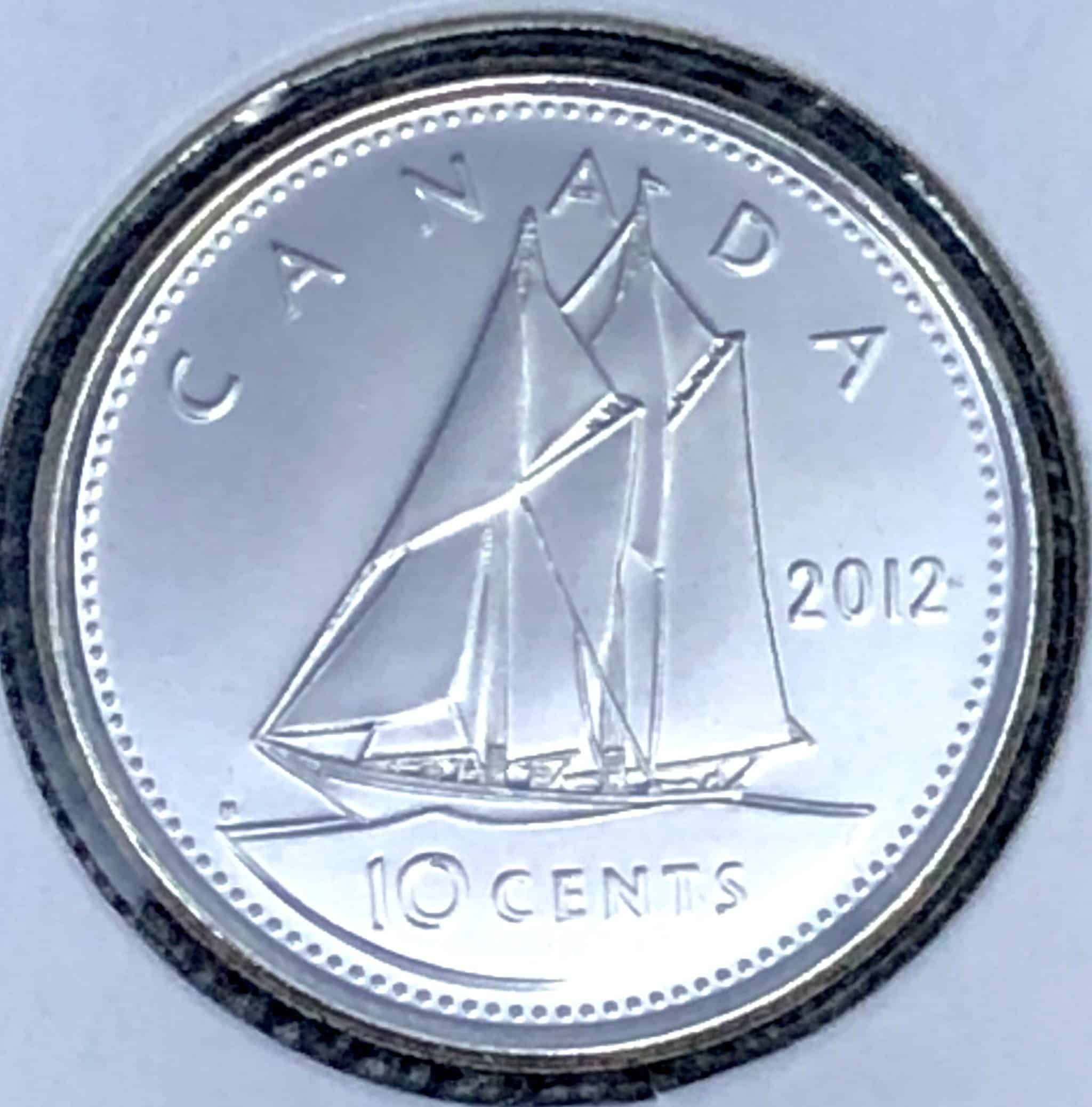 Canada - 10 cents 2012 - B.UNC