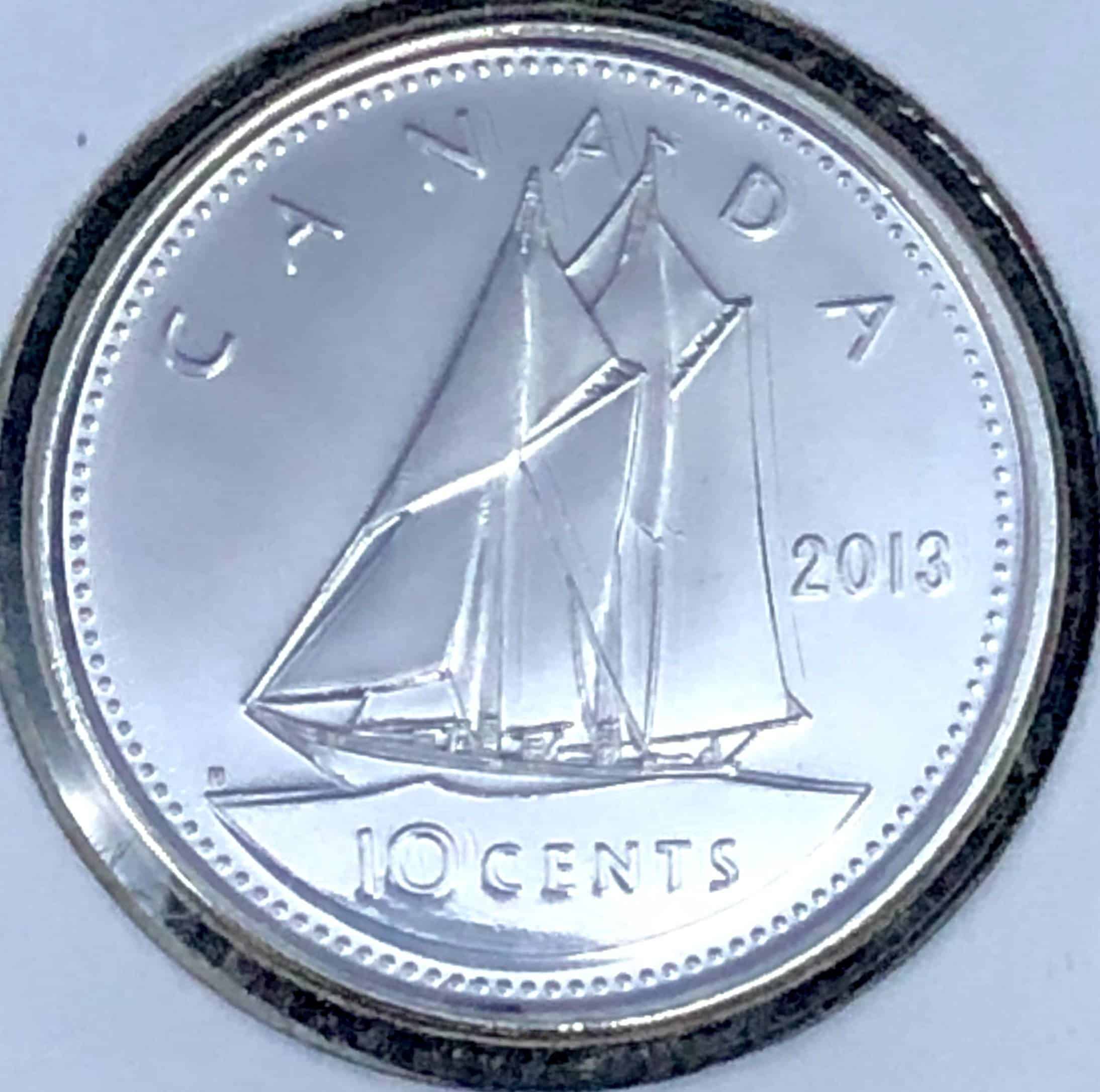 Canada - 10 cents 2013 - B.UNC