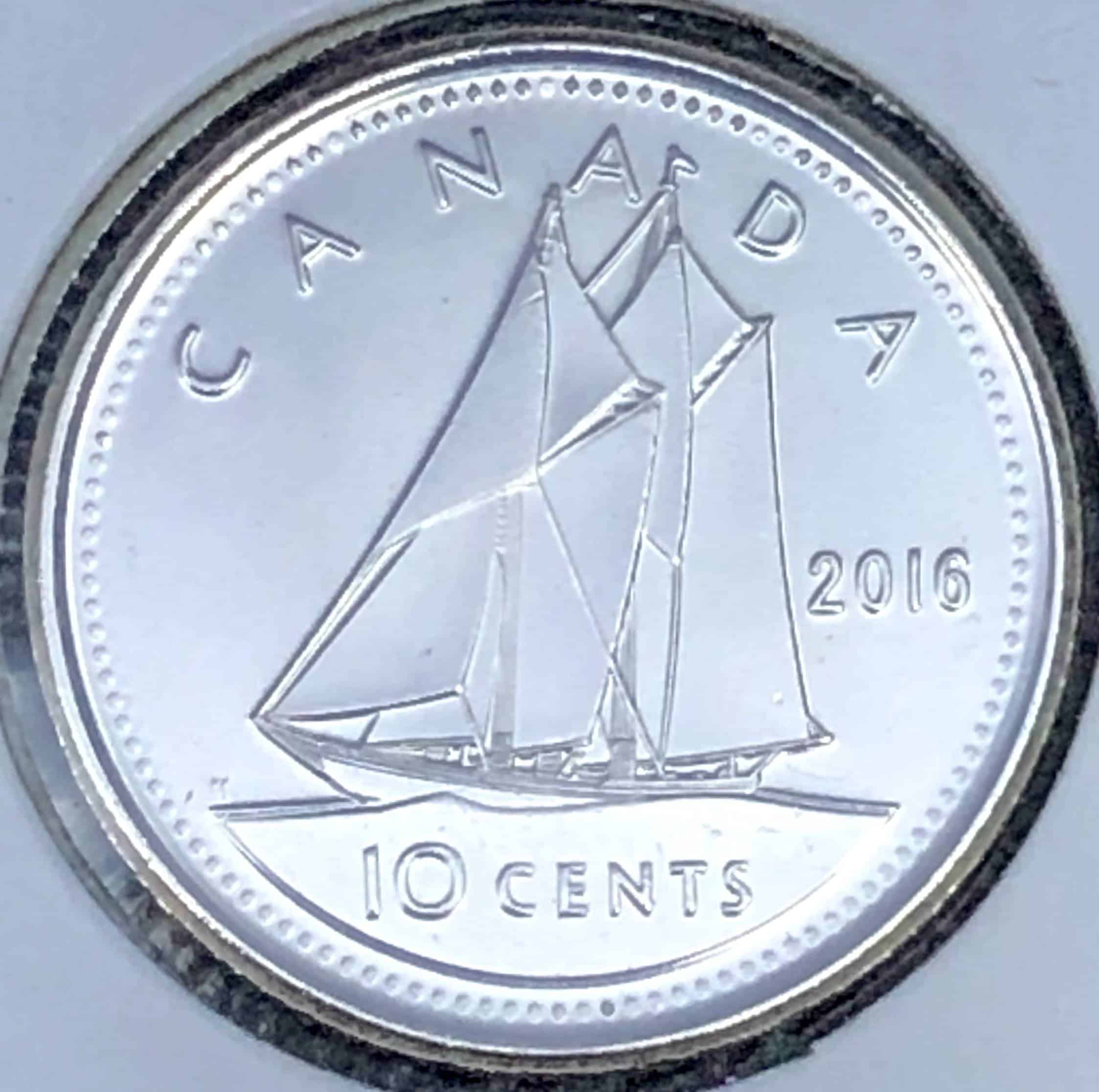 Canada - 10 cents 2016 - B.UNC