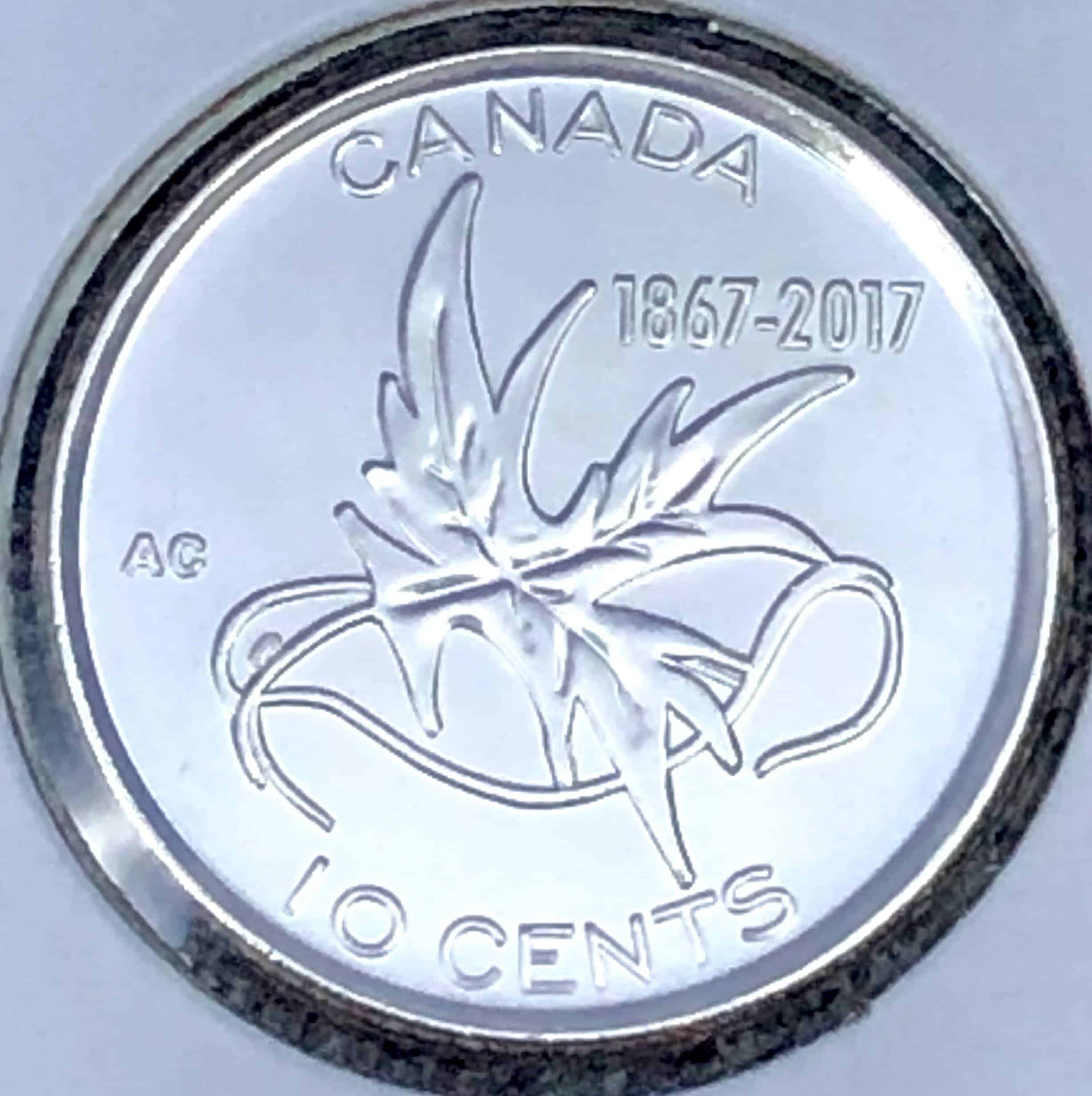 Canada - 10 Cents 2017 150e - B.UNC