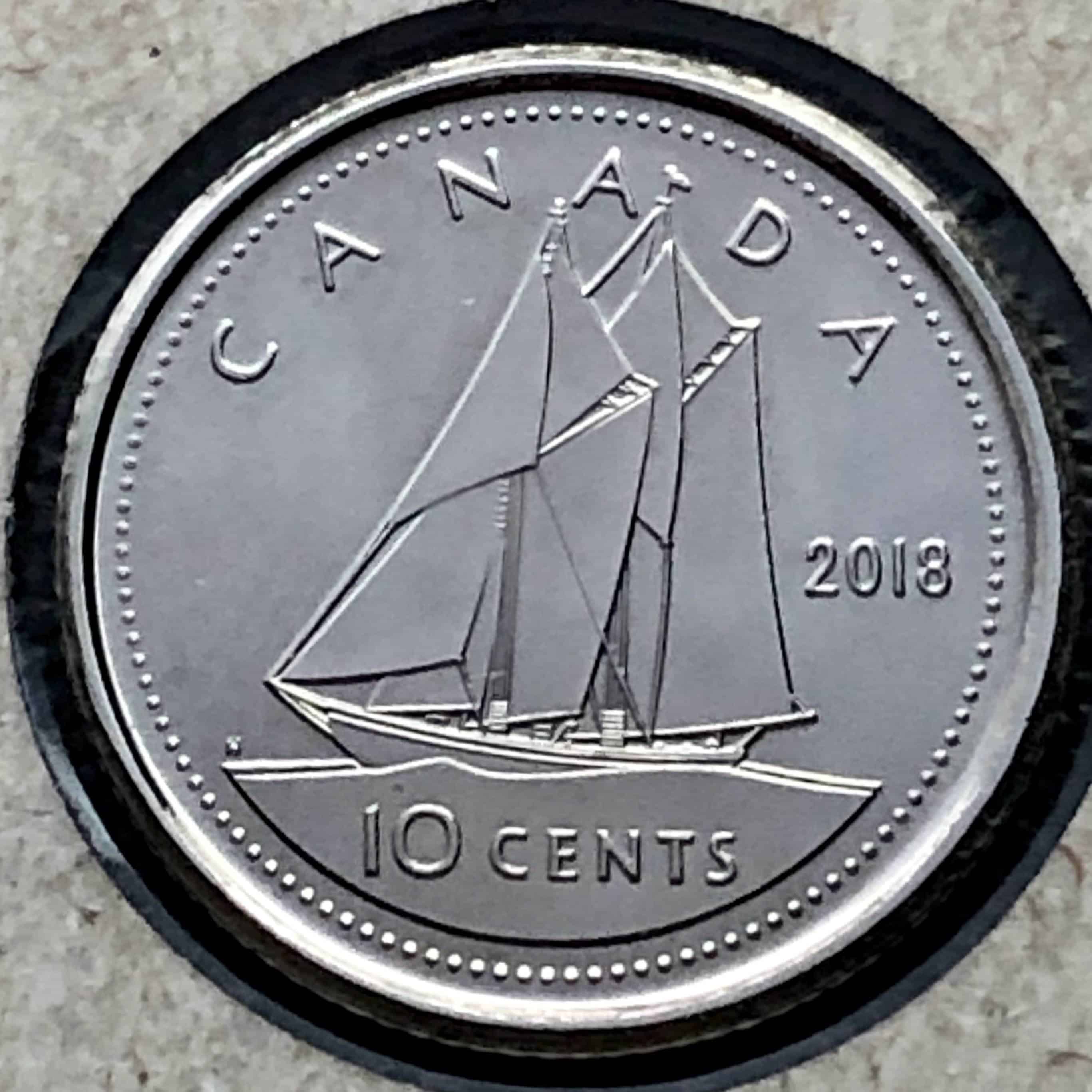 Canada - 10 cents 2018 - B.UNC