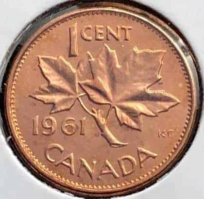 CANADA - 1 Cent 1961 - B.UNC