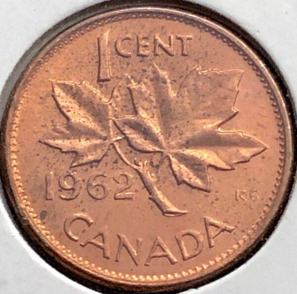CANADA - 1 Cent 1962 - B.UNC