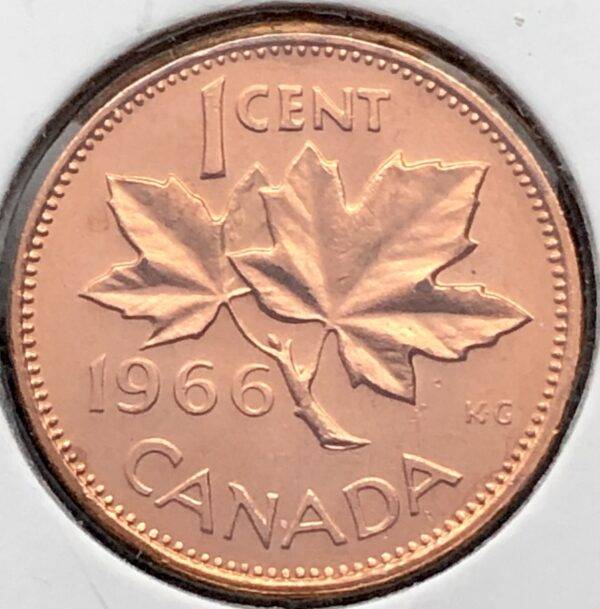 CANADA - 1 Cent 1966 - B.UNC