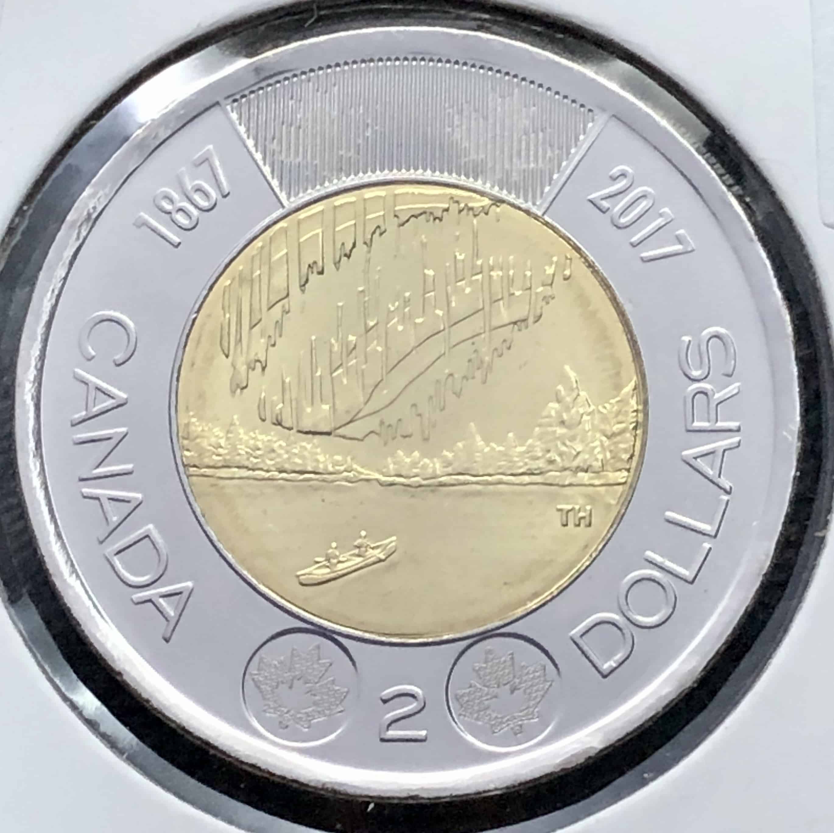 Canada - 2 Dollars 2017 Canada 150 - B.UNC
