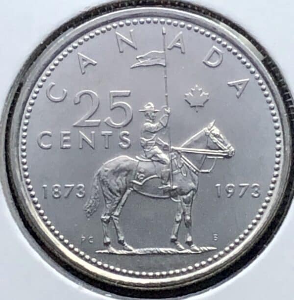 Canada - 25 Cents 1973 Petite Effigie - UNC