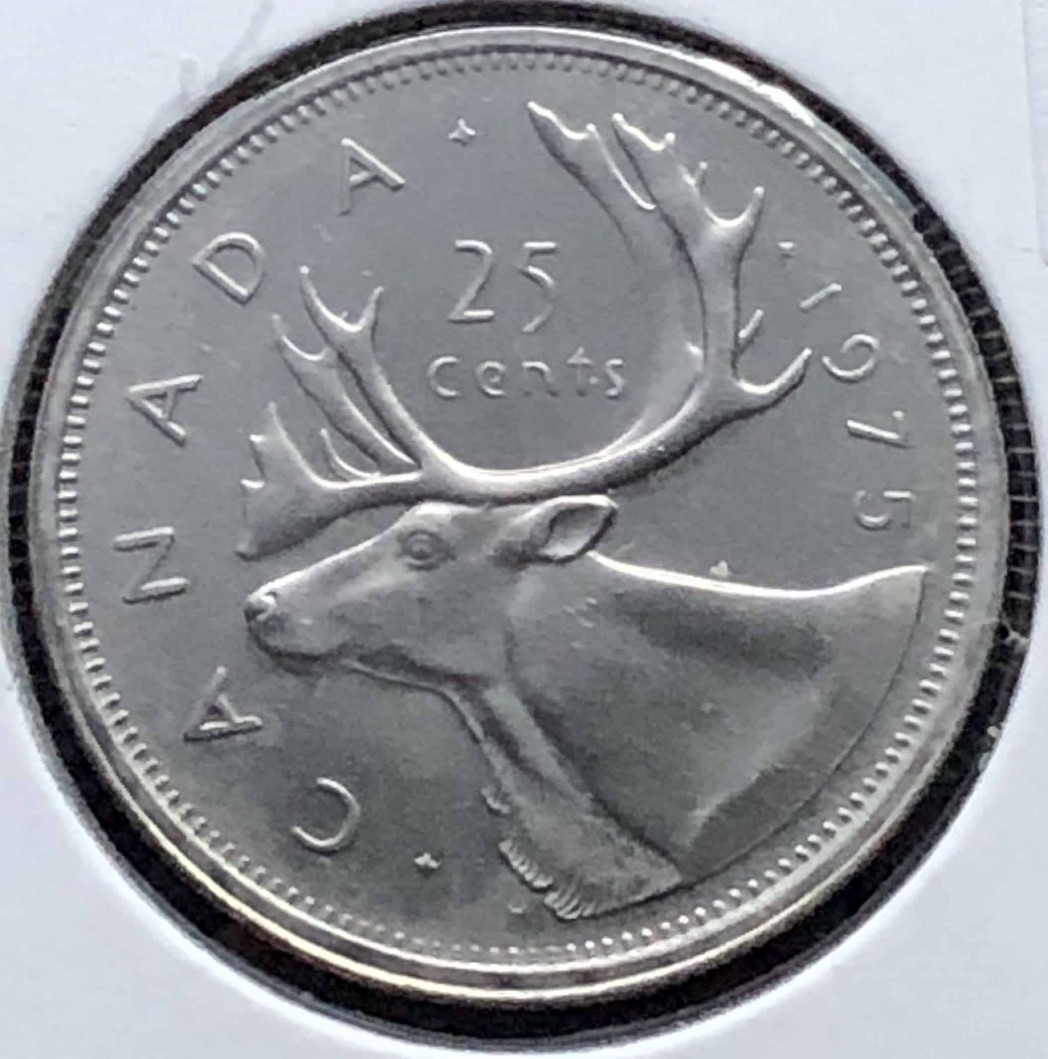 Canada - 25 Cents 1975 - UNC