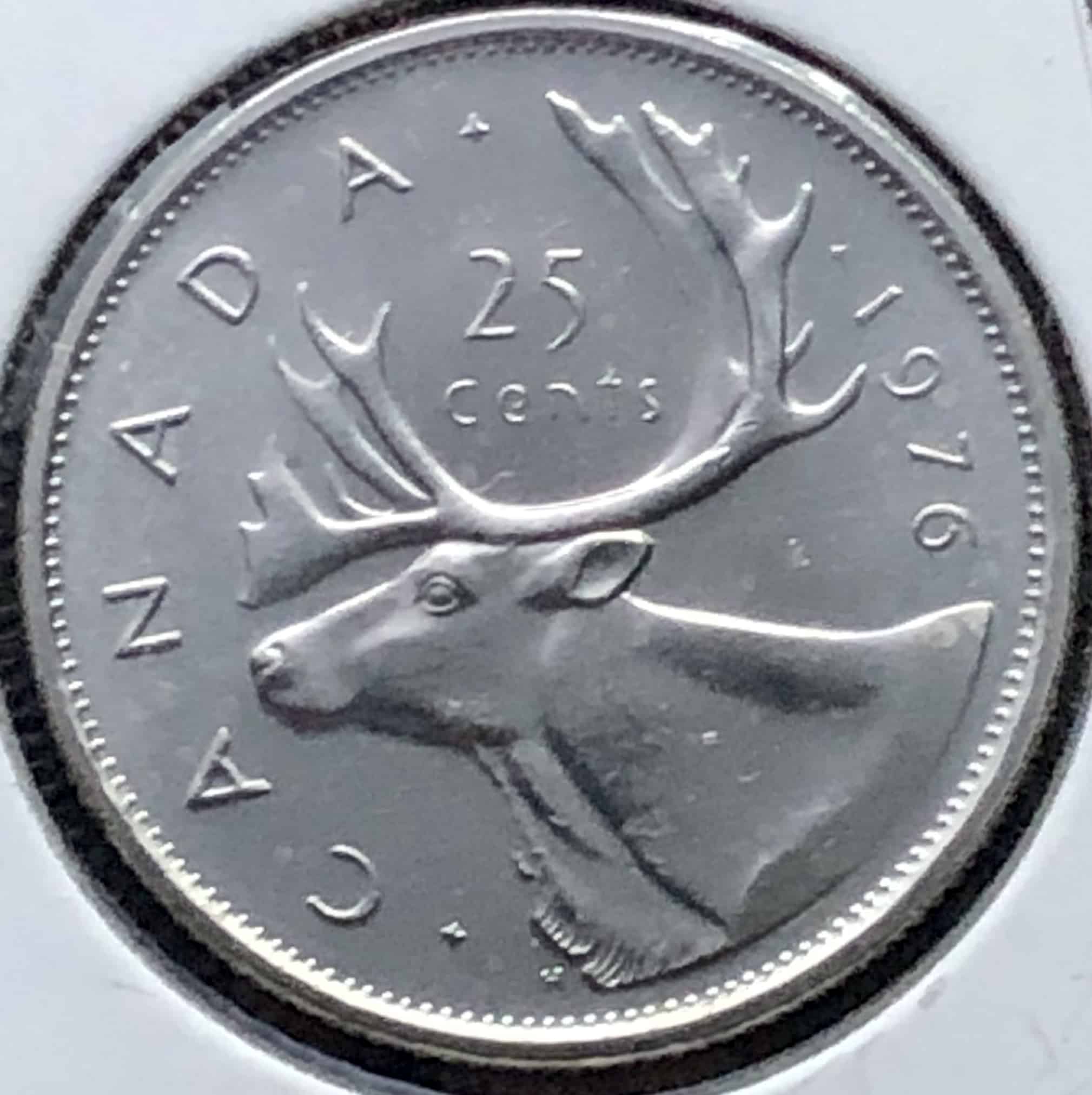 Canada - 25 Cents 1976 - UNC