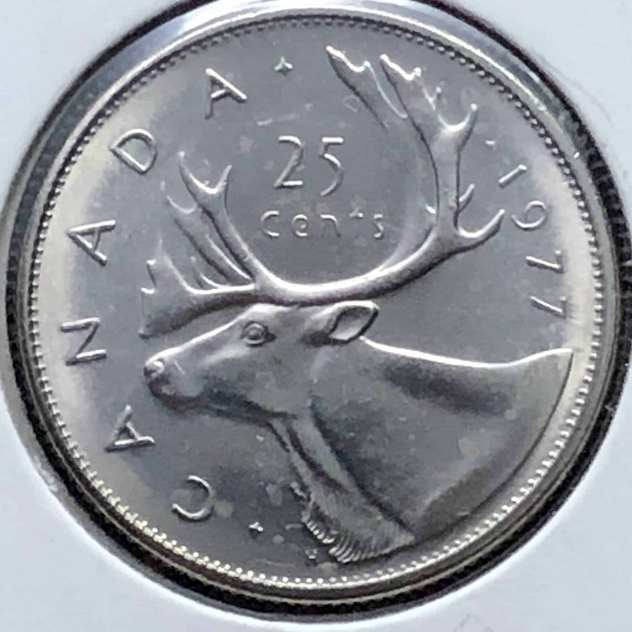 Canada - 25 Cents 1977 - B.UNC