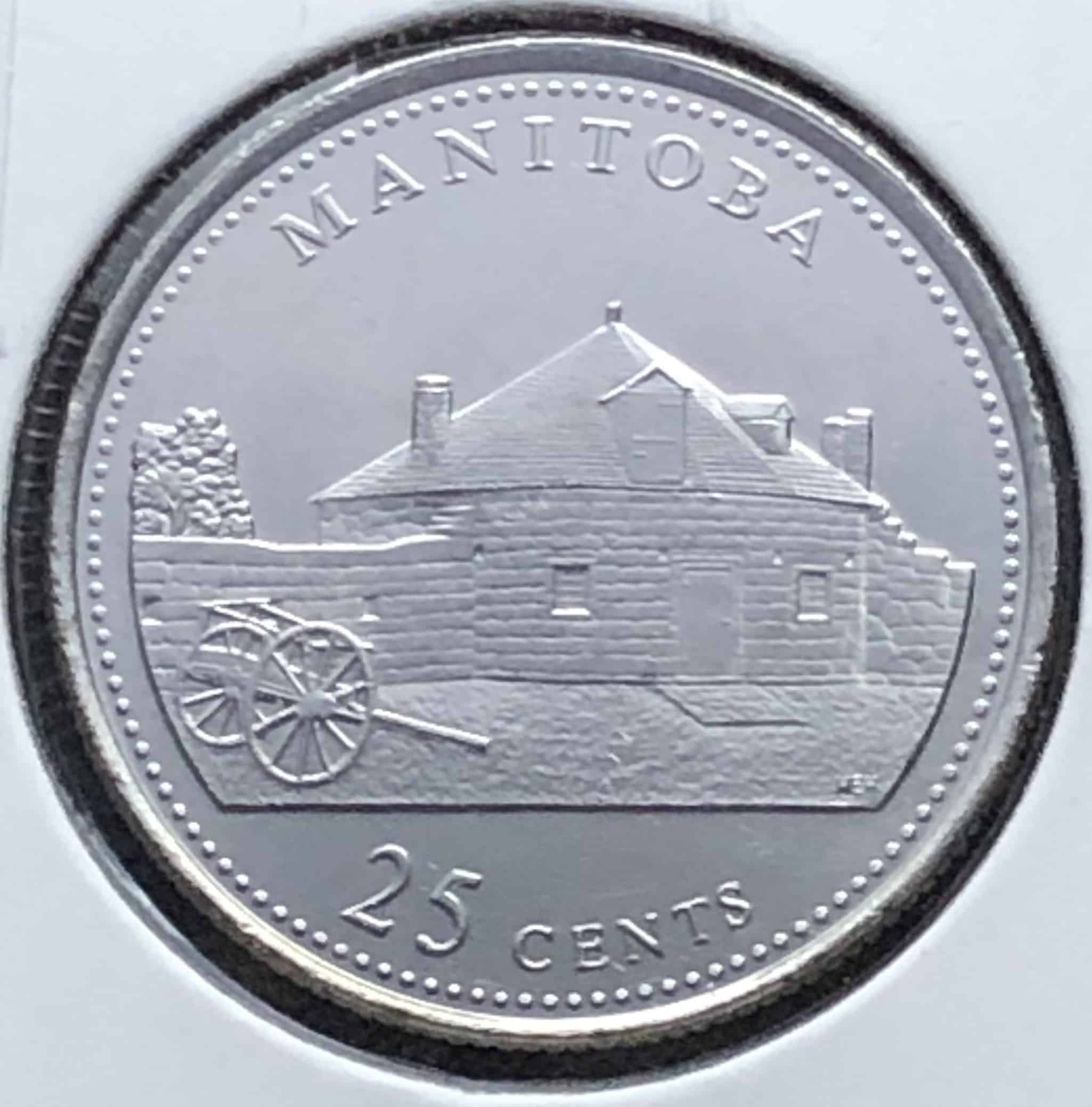Canada - 25 Cents 1992 Manitoba Avril - B.UNC