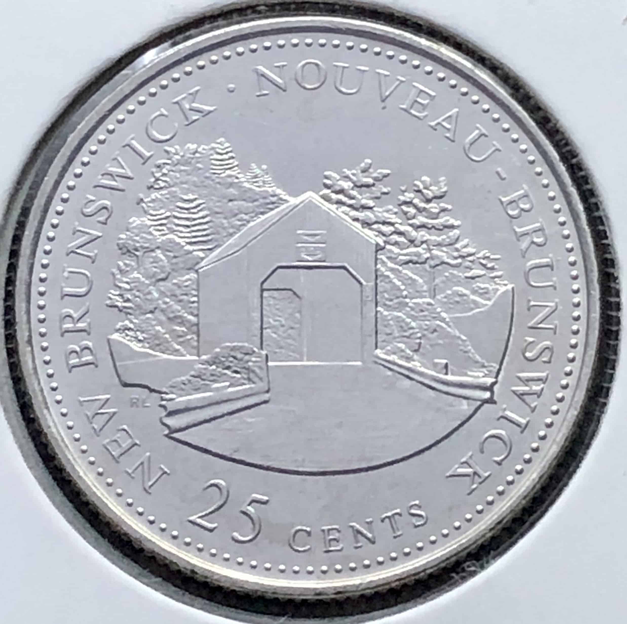 Canada - 25 Cents 1992 Nouveau-Brunswick Janvier - B.UNC