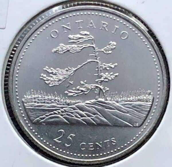 Canada - 25 Cents 1992 Ontario Août - B.UNC