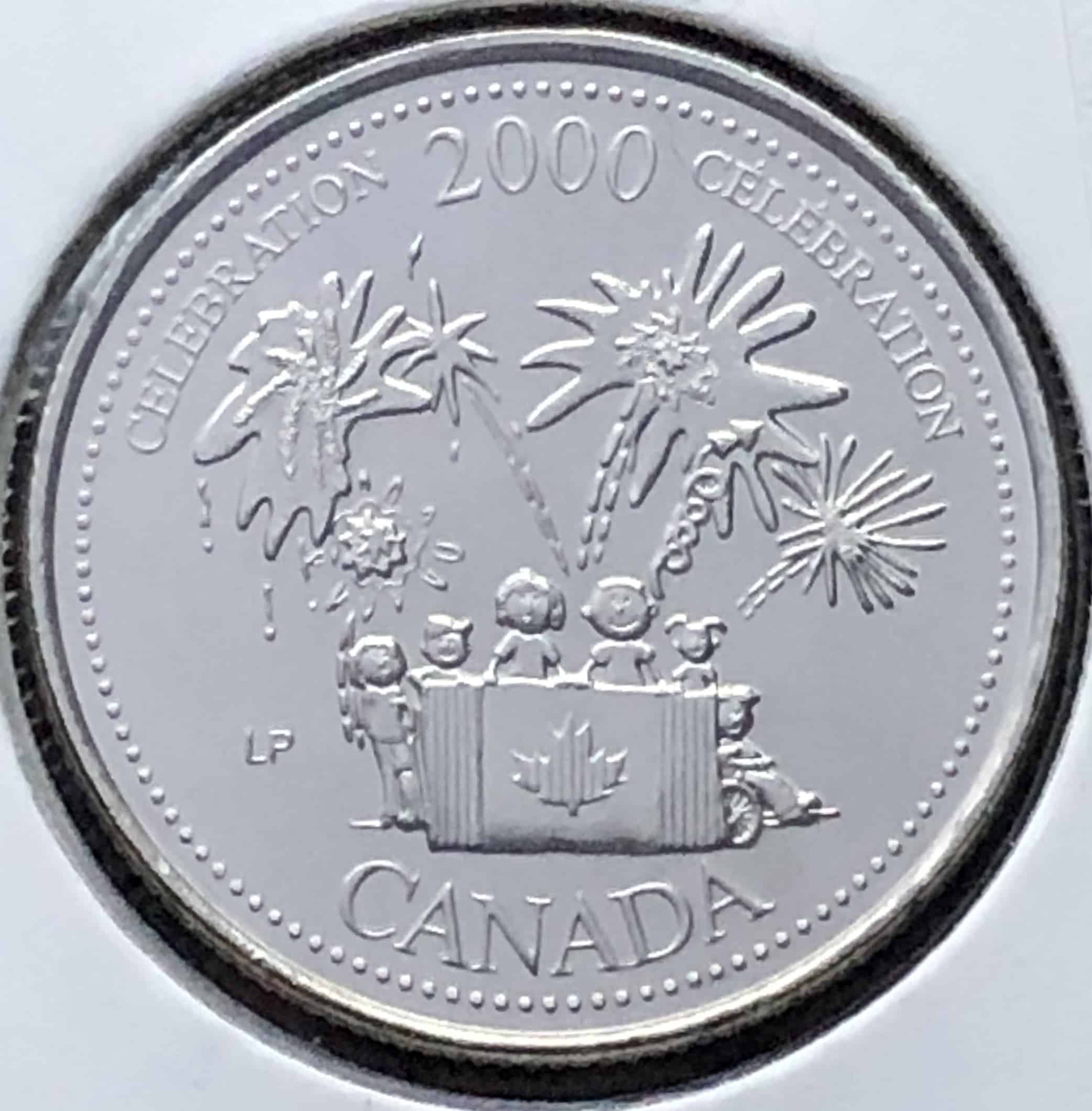 Canada - 25 Cents 2000 Célébration Juillet - B.UNC