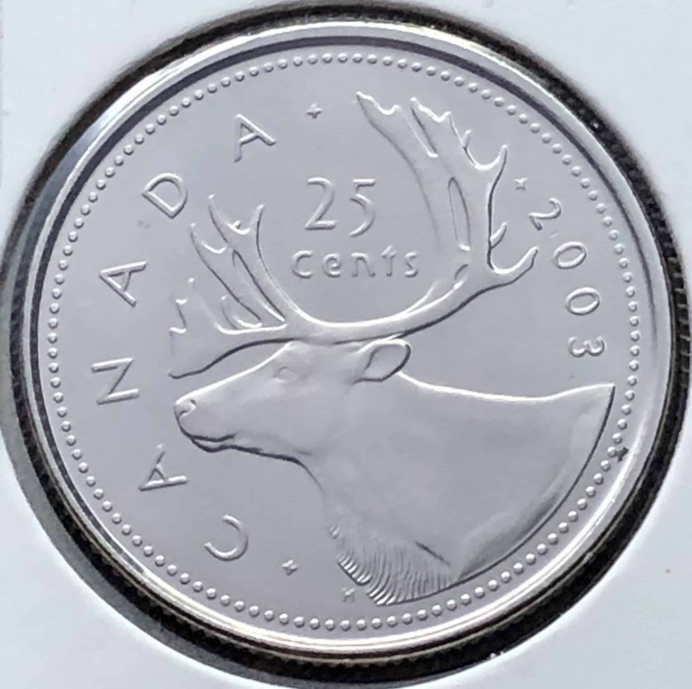 Canada - 25 Cents 2003P Nouvelle Effigie - B.UNC